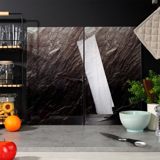 Tvrzené sklo s kameninovým vzhledem