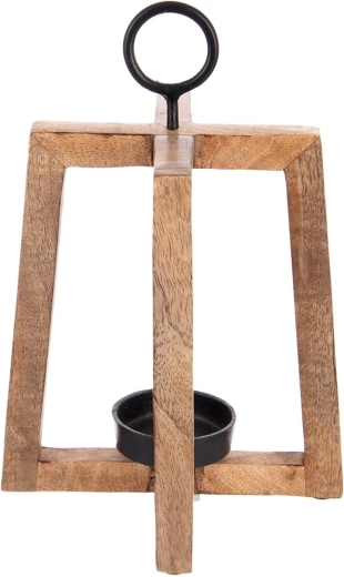 Stabilní a bezpečné uložení svíčky