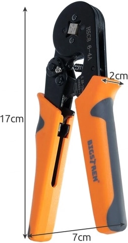 Široký pracovní rozsah 0,25–10 mm²