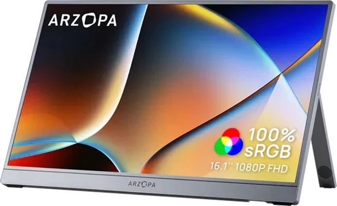 Přenosný monitor Arzopa Z1C 16,1" full hd 144 hz ips (šedý)