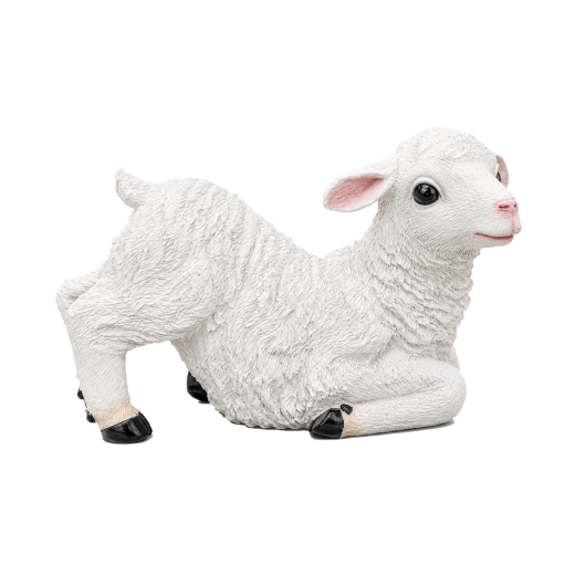 Figura ovce do betléma 34 × 14 × 20 cm