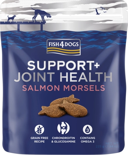 Fish4Dogs pamlsky pro psy Support+ zdravé klouby s lososem 225 g