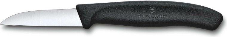 Kuchyňský nůž na loupání VICTORINOX Swiss Classic 6 cm černý