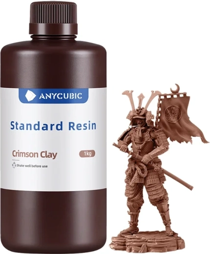 Anycubic standard resin pryskyřice pro LCD/DLP 3D tisk (karmínová hlína)