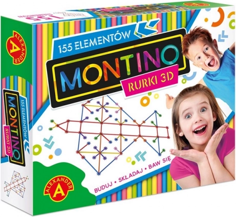 Montino kreativní stavebnice z trubiček