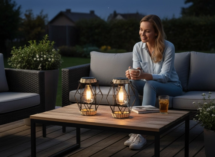 Stylový doplněk pro terasy a zahrady