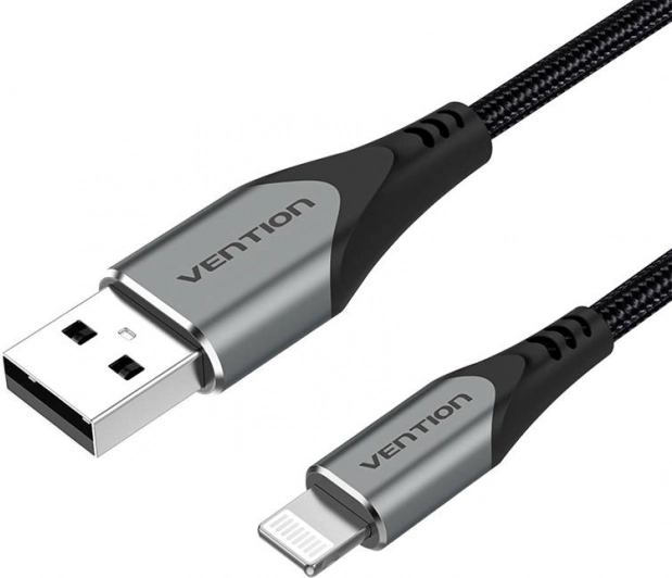 USB na Lightning kabel Vention 1m šedý