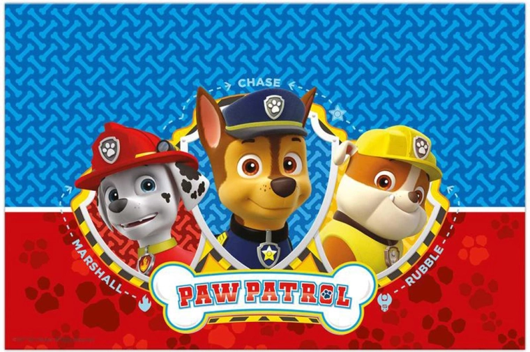 Dětský plastový ubrus Paw Patrol 120 × 180 cm