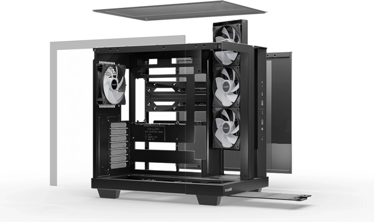 Čtyři Light Wings LX 120 mm s ARGB