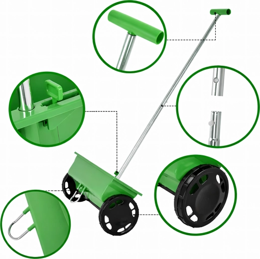 Pohodlné T‑madlo a nastavitelná rukojeť