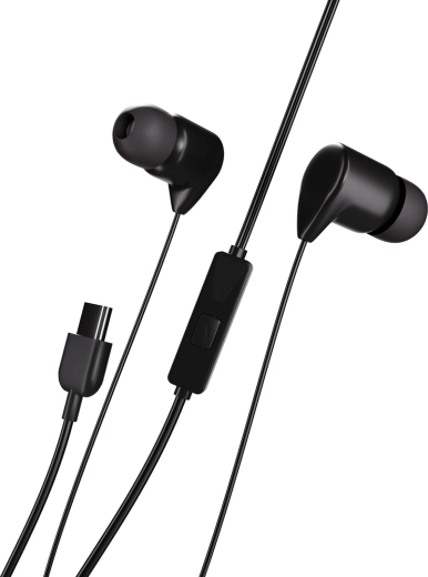 Sluchátka Maxell BASS 13 s USB-C konektorem černá