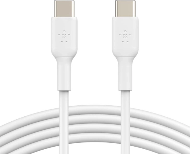 Kabel PVC C-C 2.0 1m bílý