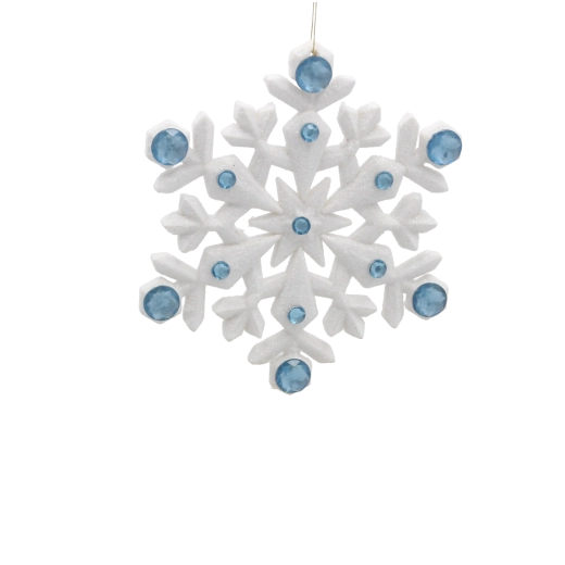 Třpytivé motivy sněhových vloček