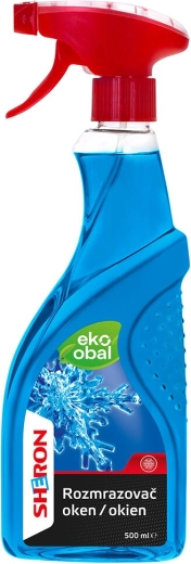 Rozmrazovač skel s rozprašovačem SHERON 500 ml