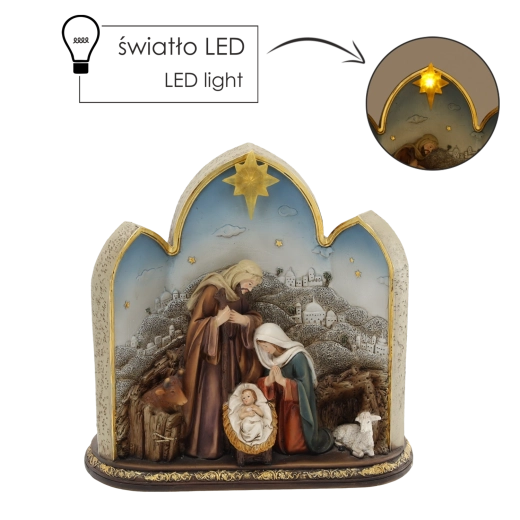 Teplé LED světlo pro sváteční atmosféru