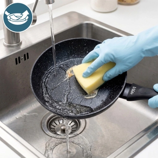 Pohodlná rukojeť soft touch a snadná údržba