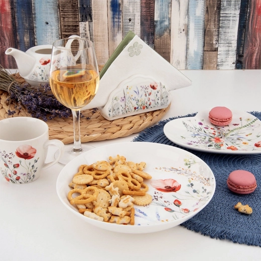 Stylový květinový dekor Maky