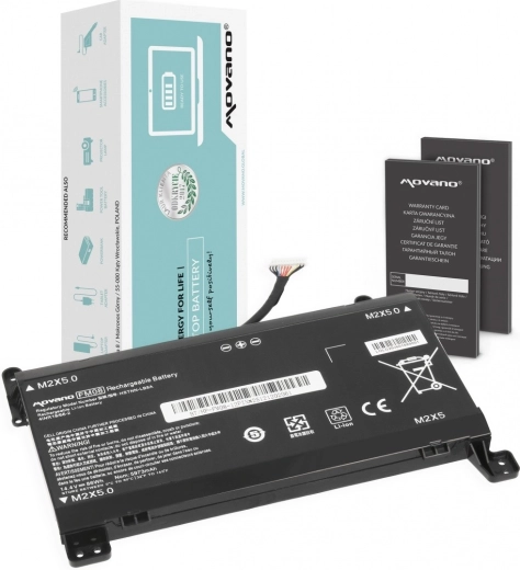 Movano baterie FM08 pro HP Omen 17-AN (12pin) 5973 mAh 86 Wh