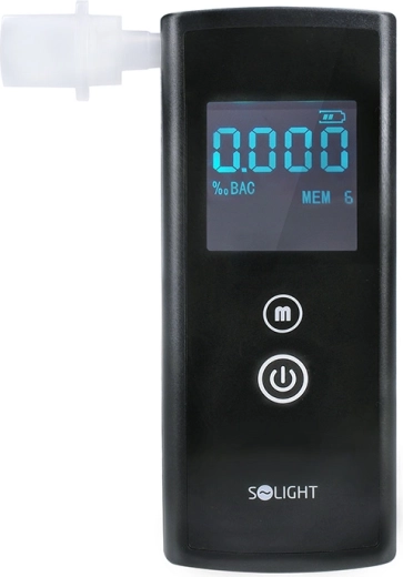 Alkohol tester Solight 0,00–3,00 ‰ BAC