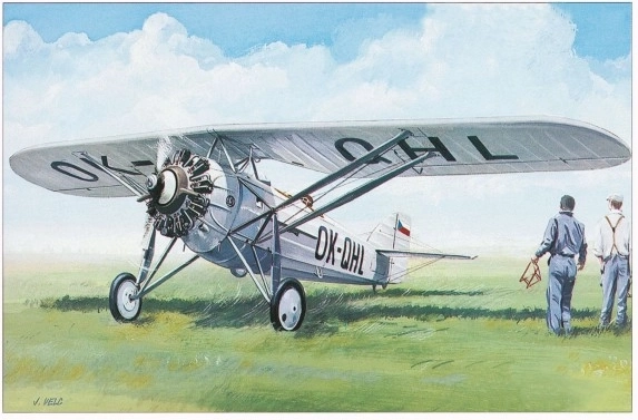 Model letadla Morane Saulnier MS 230
