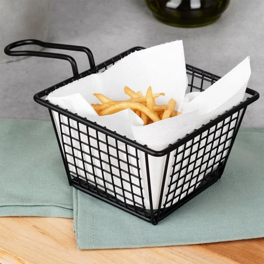 Stylové servírování hranolků a snacků