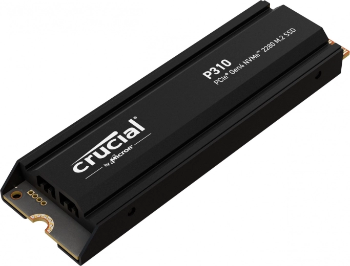 Crucial P310 2 TB NVMe SSD M.2 2280 PCIe 4.0 s chladičem