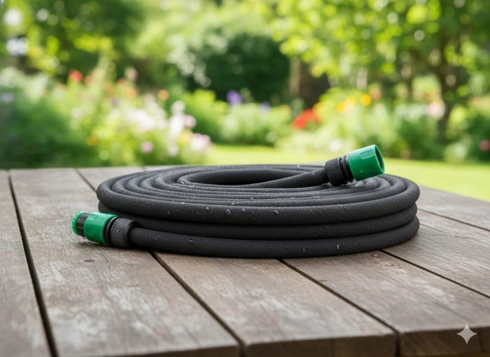 Odolná gumová konstrukce