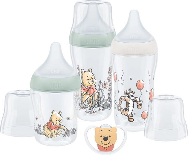 NUK Perfect Match Disney Medvídek PÚ startovací set lahviček