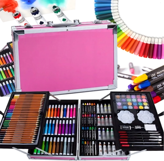 Vše v jednom: 145 dílů pro kreslení i malbu