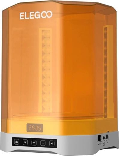 Rovnoměrné UV vytvrzení 360°