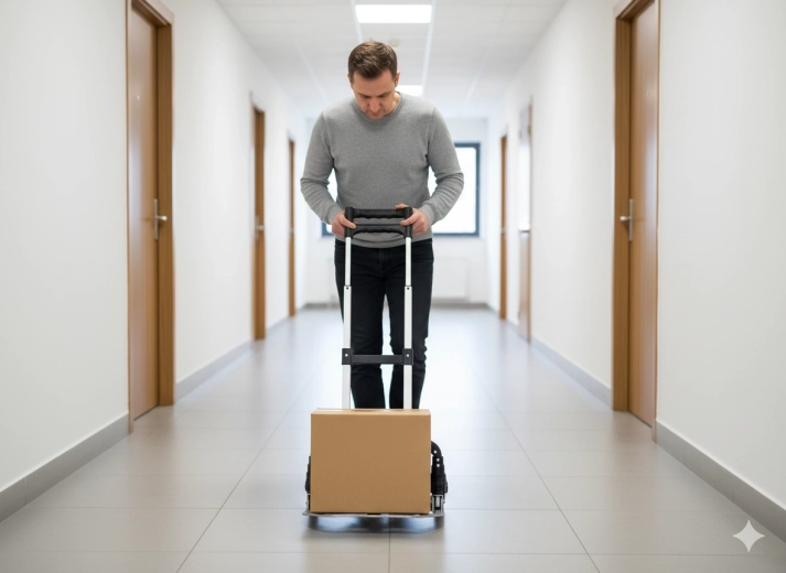 Teleskopická rukojeť a stabilní lopata