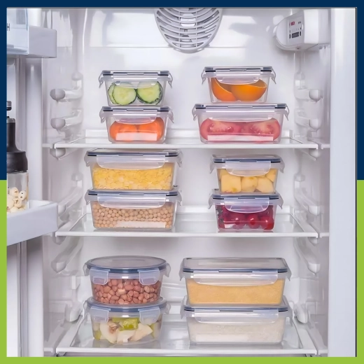 Dokonalá organizace v lednici i spíži