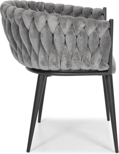 Pletené opěradlo pro styl i oporu