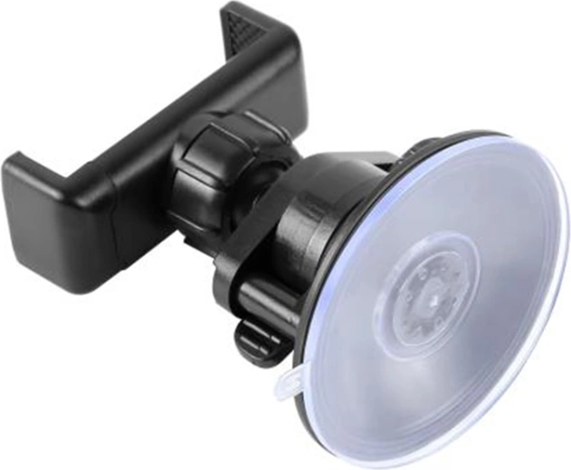 Puluz držák na smartphone s přísavkou a otočným kloubem 360° černý