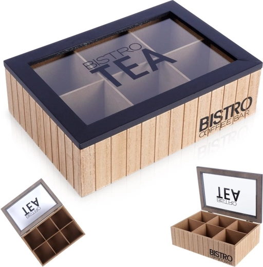 Skleněné víko s černým rámem