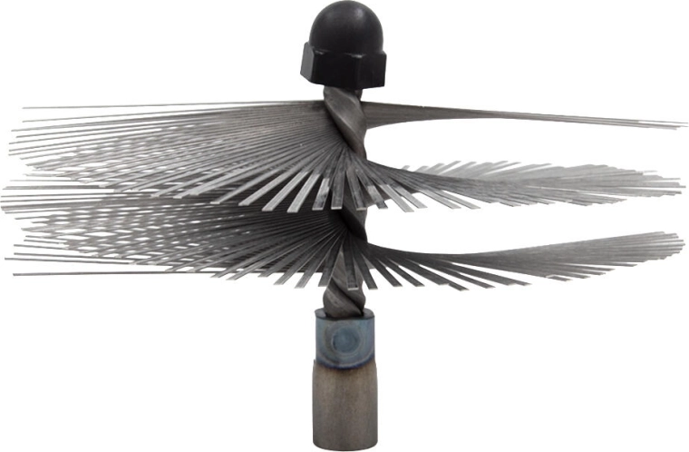 Nerezový komínový kartáč 150 mm