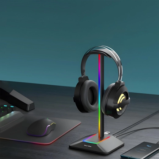 Ergonomická opora chrání hlavový most sluchátek