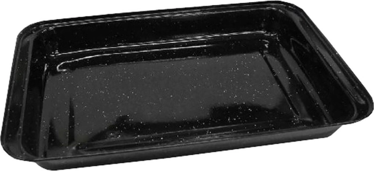Smaltovaný plech na pečení 36,5 × 29,5 × 5 cm