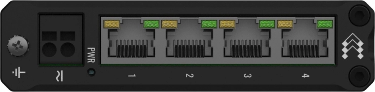 Průmyslový přepínač TELTONIKA TSW304, 4× RJ45 Gigabit