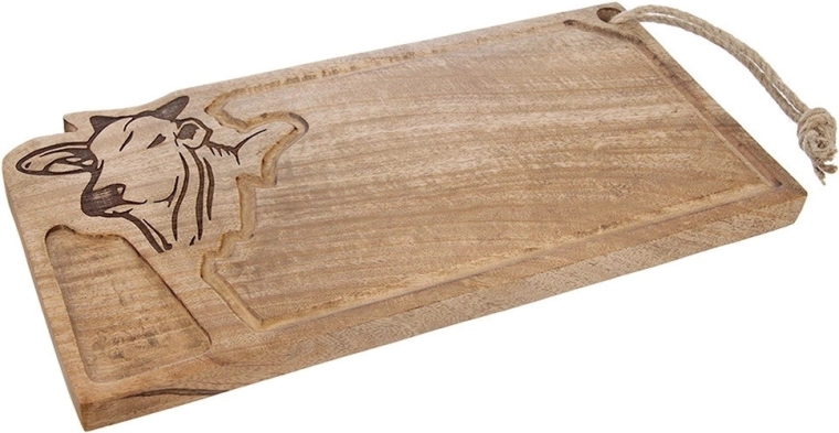 Pevné mangové dřevo s přírodní kresbou