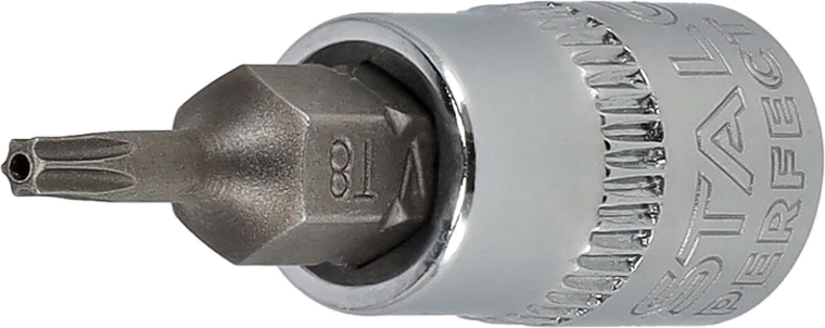 Hlavice 1/4" s bitem HEX 3 mm Stalco