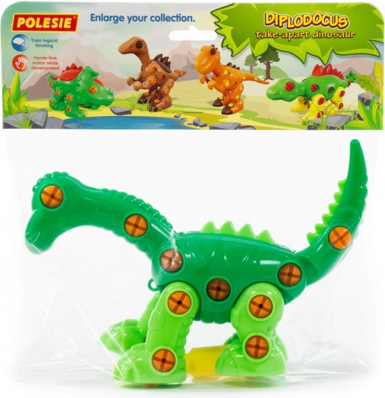 Skrutkovací dinosaurus Diplodocus