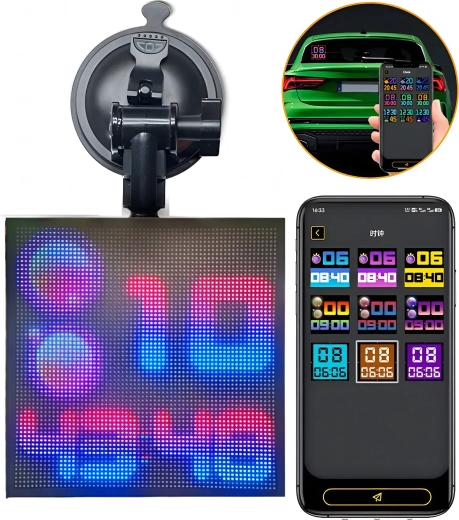 Plnobarevná RGB matice 32×32 pro výrazné animace