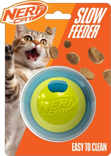 Nerf Cat interaktivní míček na pamlsky pro kočky 9 cm