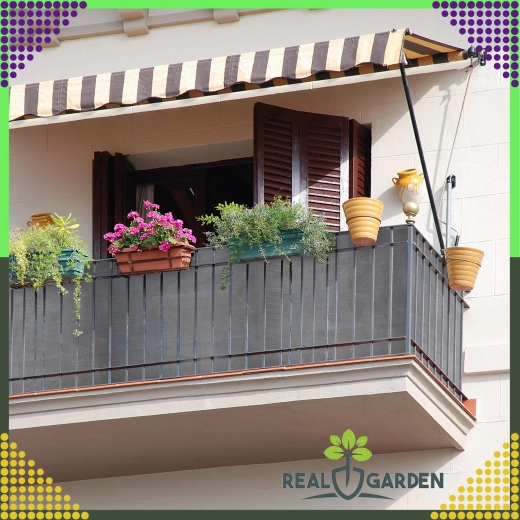 Zastiňovací síť na plot 1,5 × 25 m, 180 g/m², antracit, UV odolná