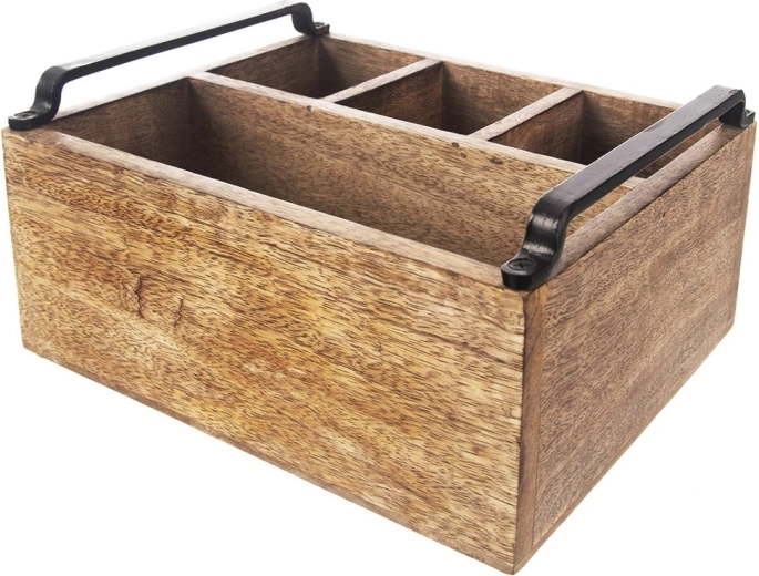 Odolné mangové dřevo s přírodní kresbou