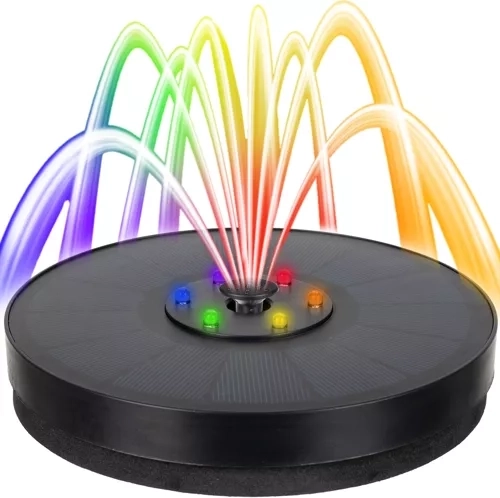 Působivý vodní sloupec a LED RGB atmosféra