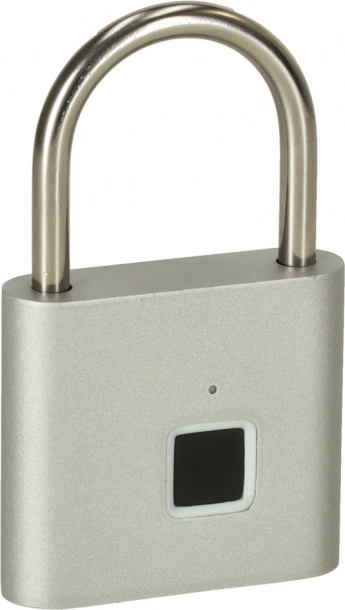 Chytrý visací zámek na otisk prstu, voděodolný, dobíjecí USB