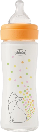 Silikonová savička s pomalým průtokem 0m+