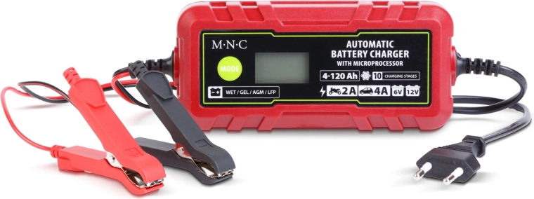 Pro 6V a 12V akumulátory